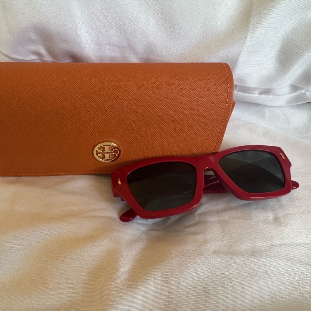 Tory Burch Red Sunglasses